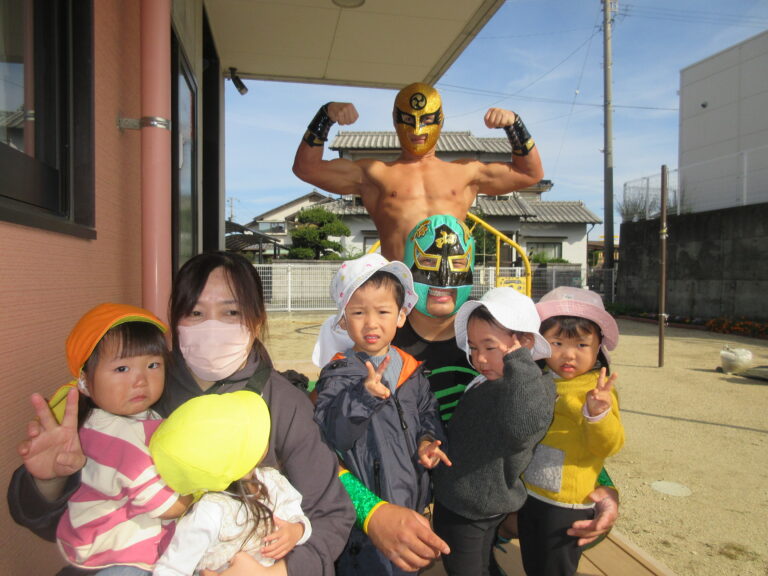 プロレスを見たよ！