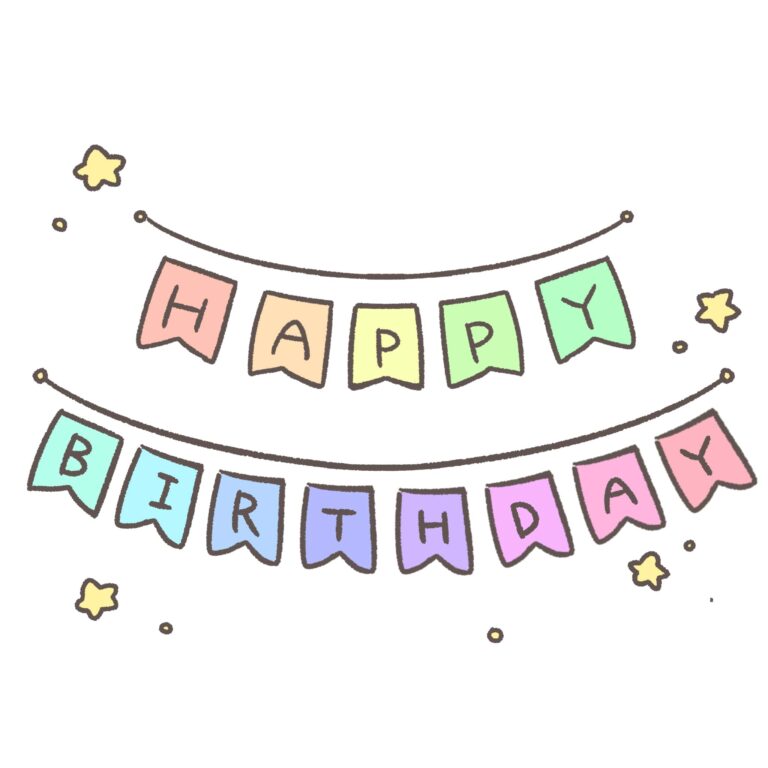 おたんじょうびおめでとう🎉